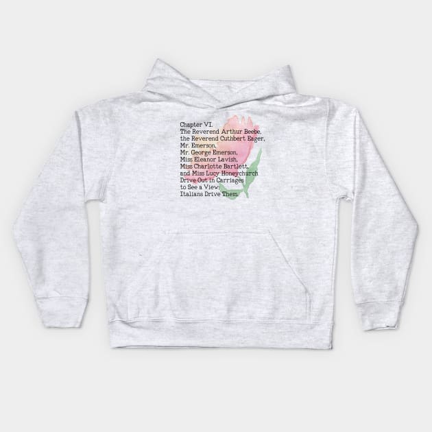 A Room with a View, Chapter VI Kids Hoodie by Xanaduriffic